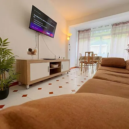 Reyhouse Huelin 3rooms Cerca De La Playa Con Ac Apartament *